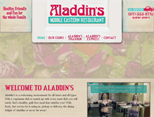 Tablet Screenshot of aladdinslansing.com